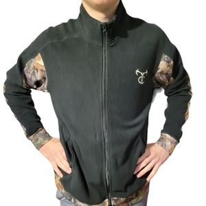 TRUE TIMBER men's medium fleece jacket